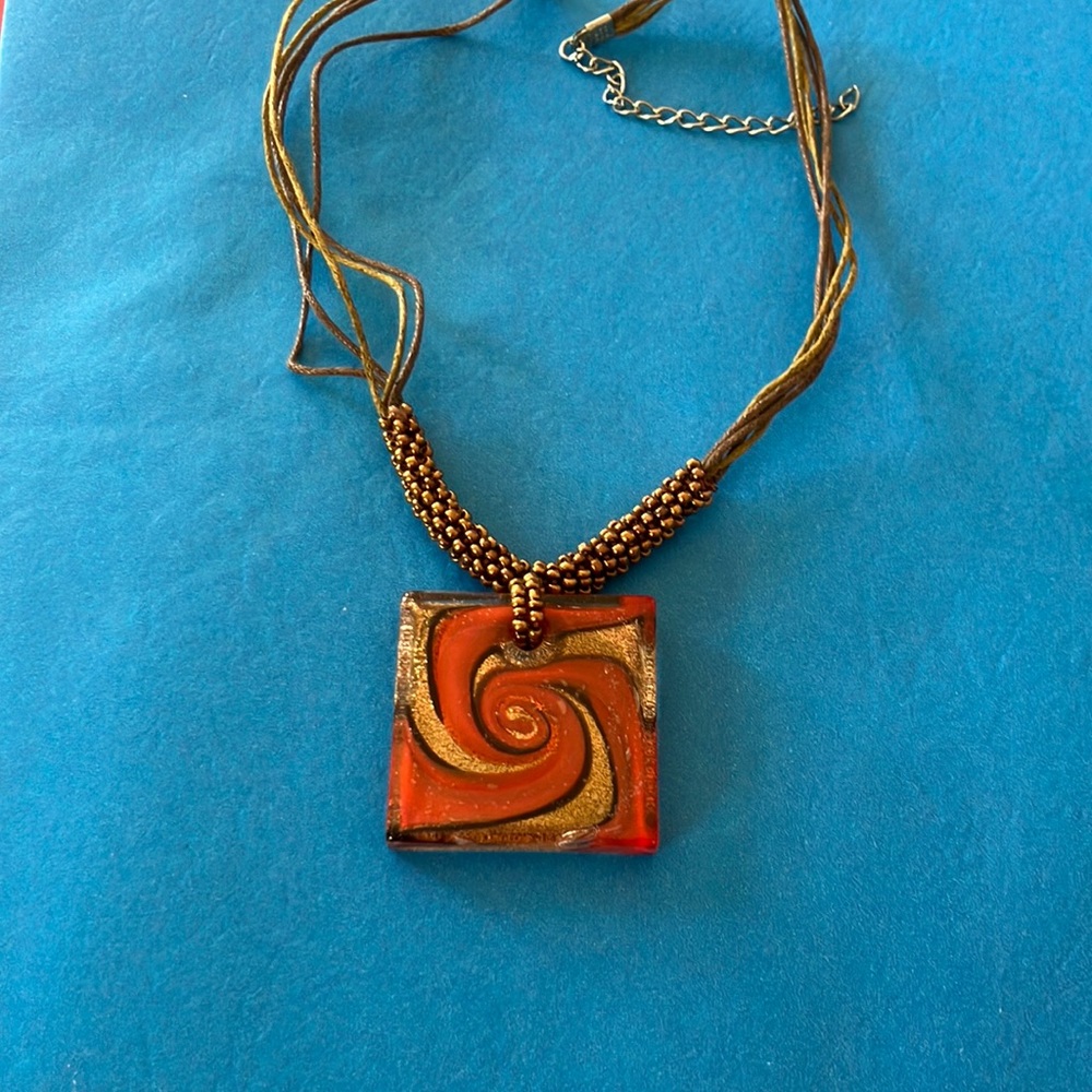 Glass pendant